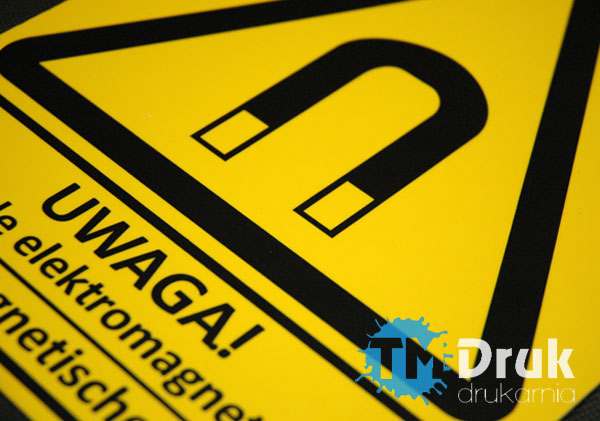 TM Druk Drukarnia - producent znaków BHP, P.Poż i instrukcji